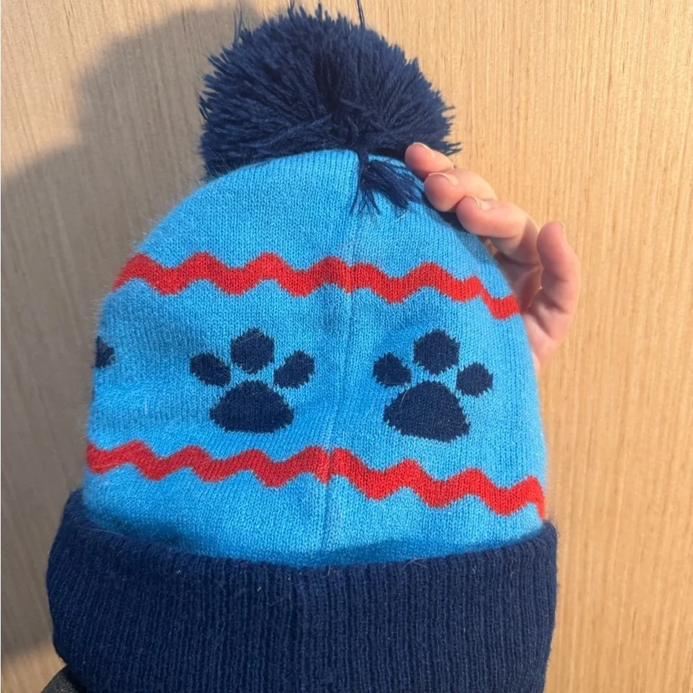 Nickelodeon Paw Patrol Blue and Red Kids Beanie Size OSFA